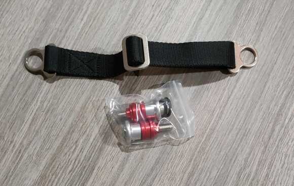 Строп задний для мотоцикла Enduro (CNC) OTOM оранжевый pitbikemarket.ru