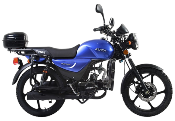 Мопед TMBK ALFA 50 (110) Blue pitbikemarket.ru