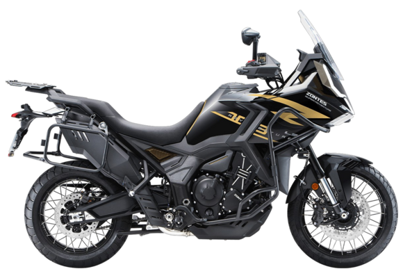 Мотоцикл ZONTES ZT703-F TOUR (4T ZT370MU EFI) 21/18 (2025 г.) ПТС (Черный/золотой) pitbikemarket.ru