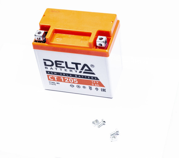 АКБ DELTA  CT 1205 YTX5L-BS (114 х 68 х 106) pitbikemarket.ru