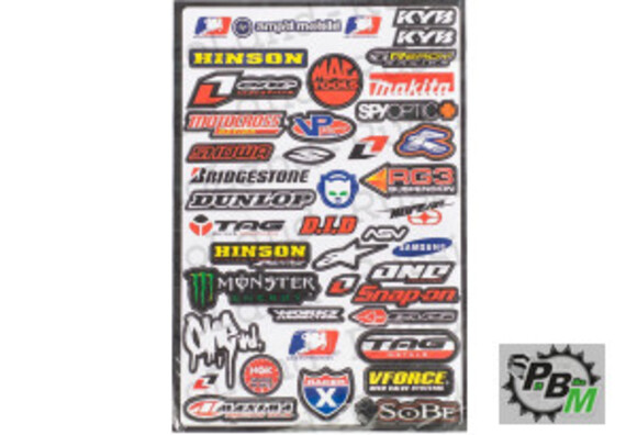 Наклейки набор D6010 pitbikemarket.ru