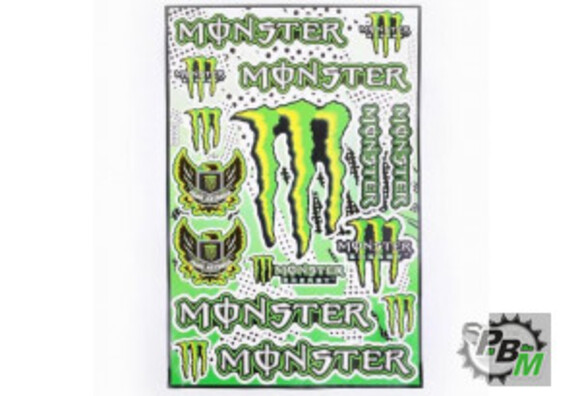Наклейки набор D6030 Monster #2 pitbikemarket.ru